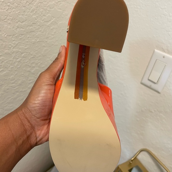 Sam Edelman Kori Tangelo Patent Platform Heels - Picture 10 of 10